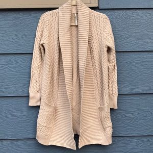 Knit Open Cardigan